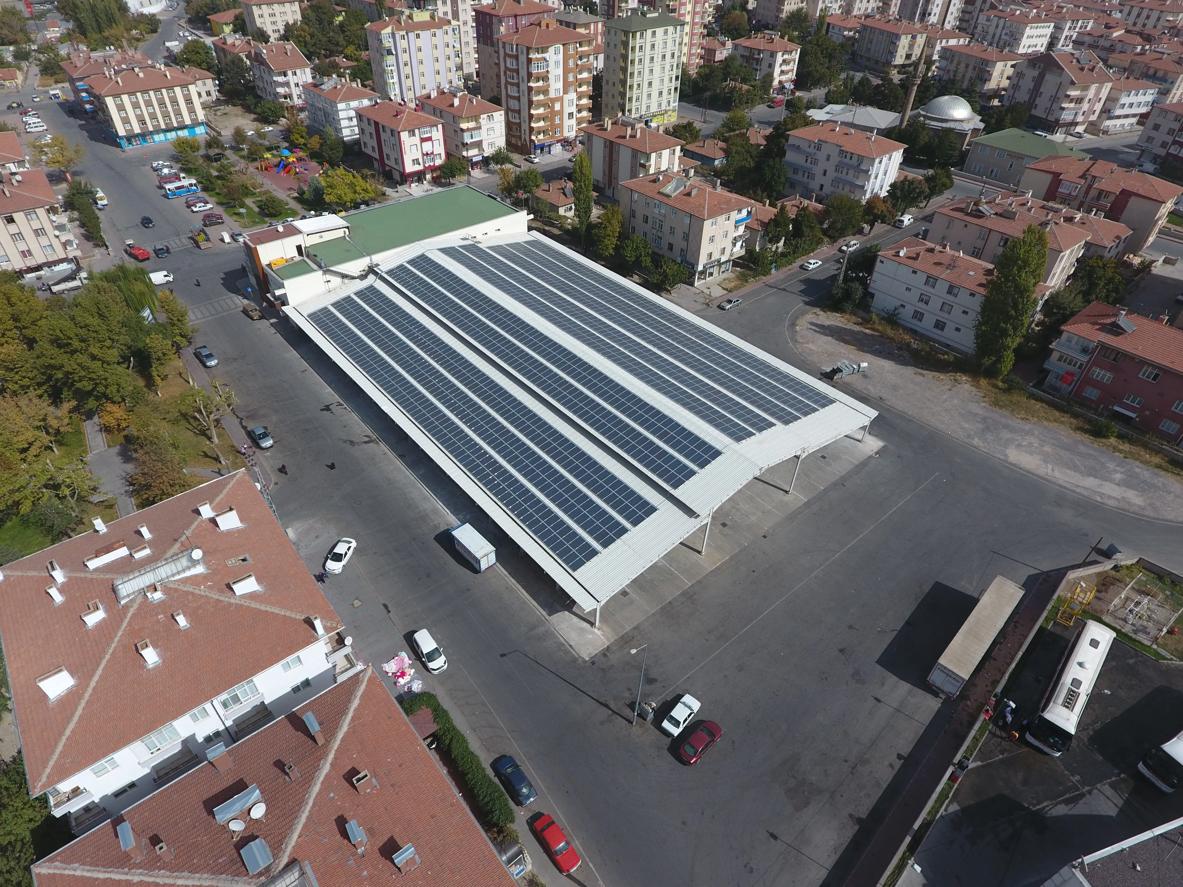 KEYKUBAT PAZAR YERİ GES 287 kWe / 325 kWp